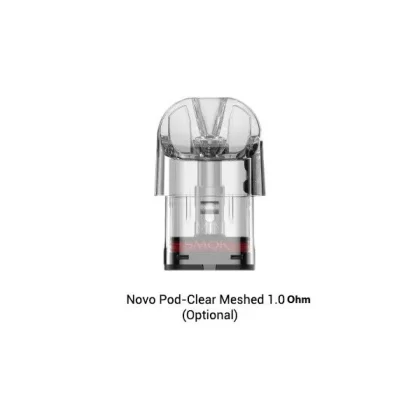 SMOK Novo Replacement Clear Pod Cartridge 3ml (3pcs/pack) - Morevaping