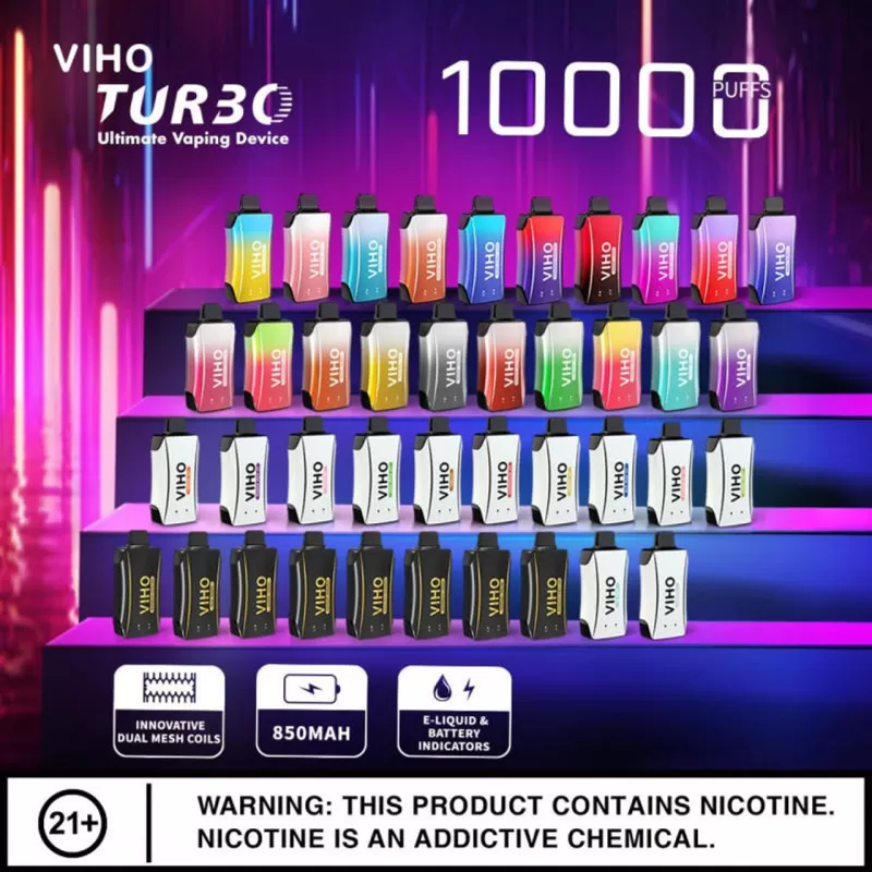 VIHO Turbo 10K - Sex on the Beach (Galaxy) - Vapeciga - Image 3