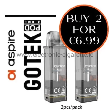Aspire Gotek Replacement Pods (2PCS)