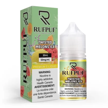 RufPuf Twisted Melons Ice Nic Salt – 30ml - Vape Product, Vape Product