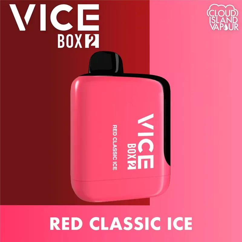 VICE BOX 2 70K Disposable Vape – Red Classic Ice