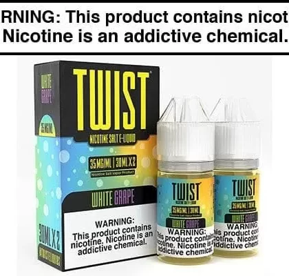 WHITE GRAPE BY TWIST SALT 60ML - Vapejuice
