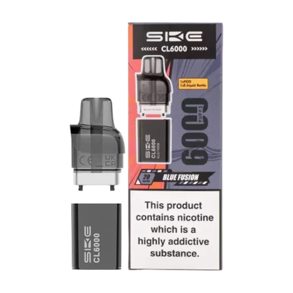 Blue Fusion SKE Crystal CL6000 Pods - Ecigwizard