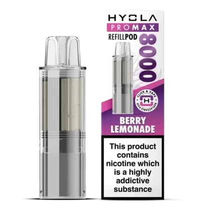 Hyola Pro Max 8000 Prefilled Pod Berry Lemonade - Ecigpremium