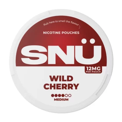 Wild Cherry Nicotine Pouches by SNU (20pk) - 12mg
