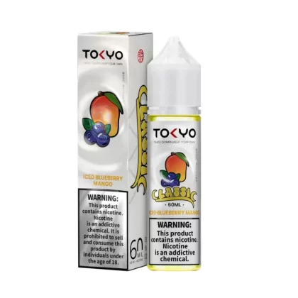 Tokyo Classic – Iced Blueberry Mango 60ml (3/6/12mg) - Vapebar Pk