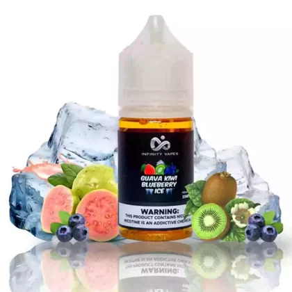 Infinity Salt – Guava Kiwi Blueberry Ice 30ml - Vapebazaar Pk