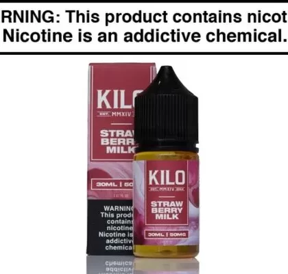 Strawberry Milk by KILO Salt Nic 30ML - Vape Product, Vape Product (E4AD2A)