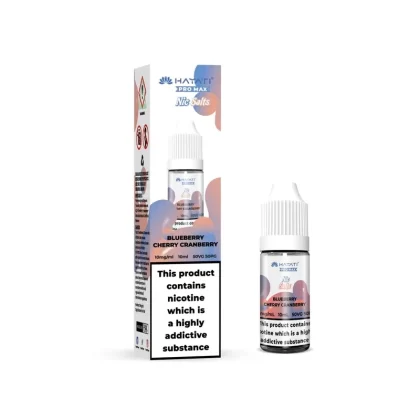 HAYATI PRO MAX BLUEBERRY CHERRY CRANBERRY 10ML NIC SALT E-LIQUID
