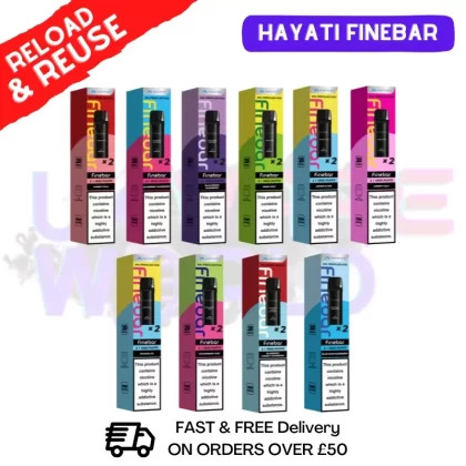 Hayati Finebar Prefilled Replacement Pods [Pack Of 2]