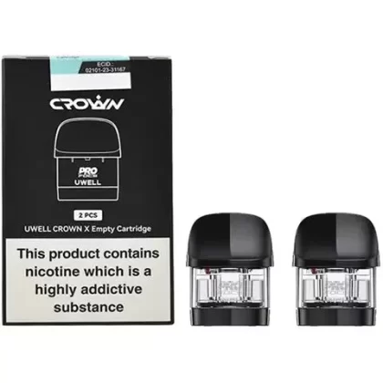 Uwell Crown X Replacement Pods - Ejuicewarehouse