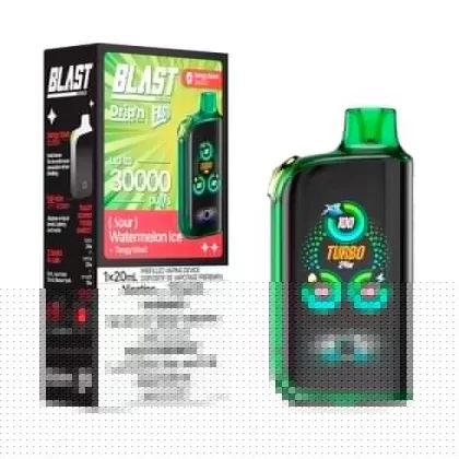 Drip’n by Envi x Fasta Blast 30K Disposable Sour Series – Watermelon Ice