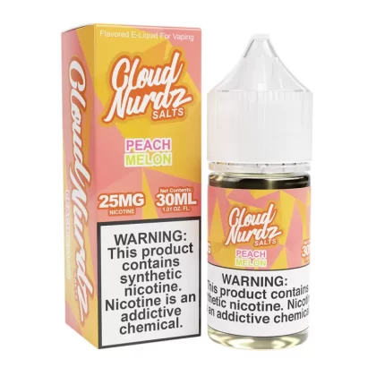 Peach Melon | Cloud Nurdz Salts | 30mL - 25MG