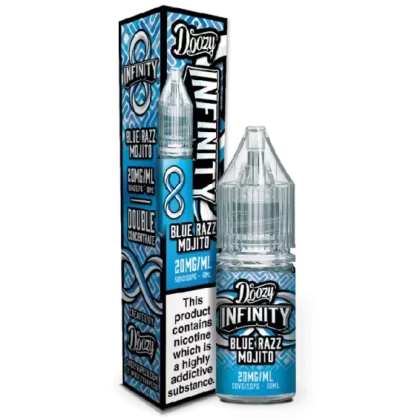 DOOZY INFINITY BLUE RAZZ MOJITO 10ML NIC SALT E-LIQUID