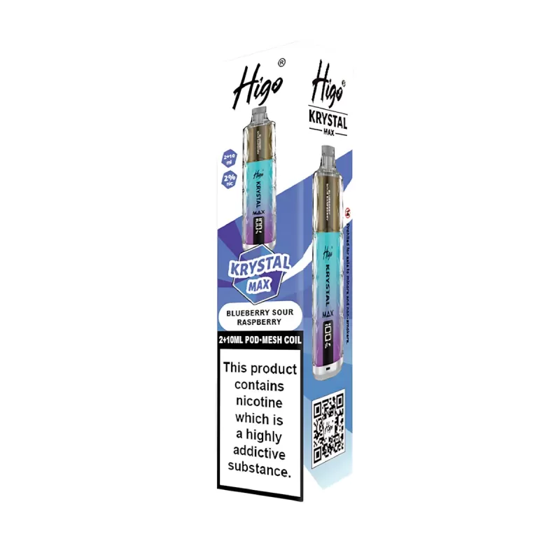 Higo Krystal Max 7500 Prefilled Pod Kit - Fizzy Cherry Cola - Image 3