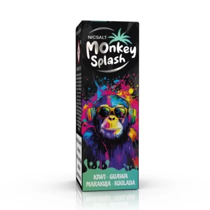 Liquid Monkey Splash 10ml 20mg Kiwi Guawa Marakuja Koolada