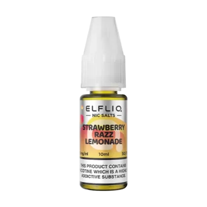Strawberry Razz Lemonade Elfliq Nic Salt by Elfbar - Vapeshop Co