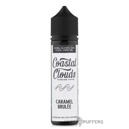 Coastal Clouds – Caramel Brulée 60mL - Nicotine Strength#0mg>3mg>6mg