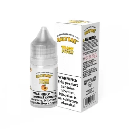 Yellow Peach E-Juice by Salt Bae 50 E-Liquid 30ML