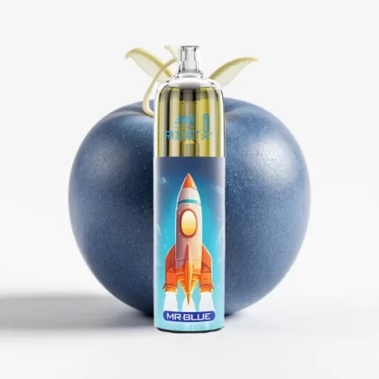JNR Rocket-X 12400 Puffs Vape Desechable Mr. Azul, 25ml, 850mAh, Flujo de Aire Ajustable - Fumotvapemexico