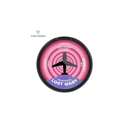 Strawberry Nicotine Pouches by Lost Mary Airplane Mode