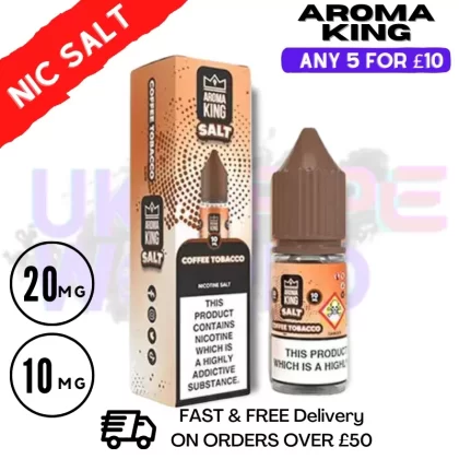 Coffee Tobacco – Aroma King Nic Salt