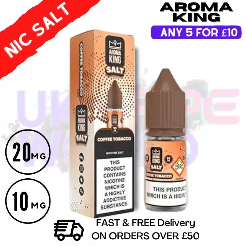 Coffee Tobacco – Aroma King Nic Salt