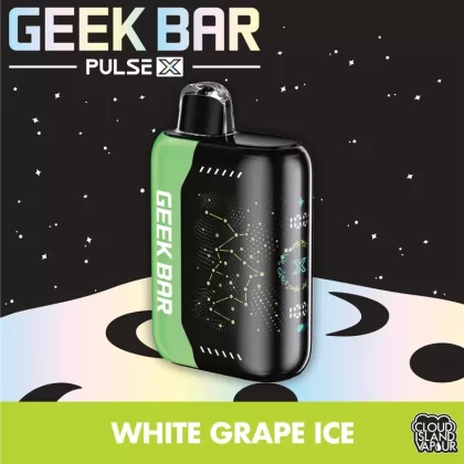 GEEK BAR PULSE X Disposable Vape – White Grape Ice