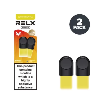 Lemon Pineapple RELX Pod Pro 2 Prefilled Pods