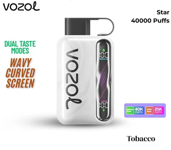 Vozol Star 40K Rechargeable Disposable Vape (40,000 Puffs) - Image 2