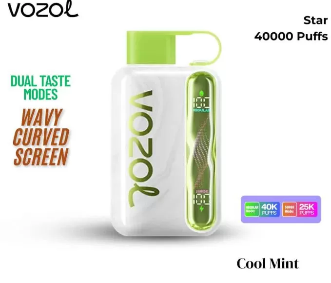 Vozol Star 40K Rechargeable Disposable Vape (40,000 Puffs) - Image 3
