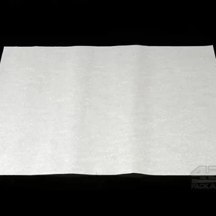 Silicone Coated Parchment Paper | 12in x 16in – Bleached White – 100 Count