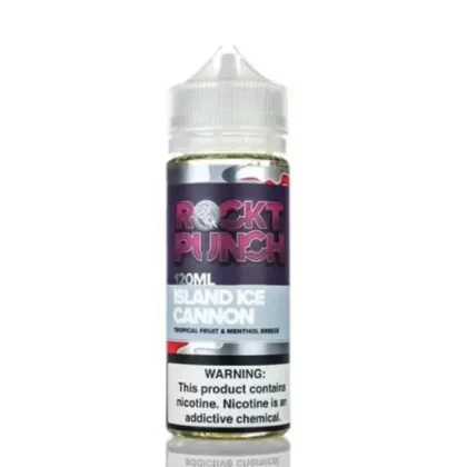 ISLAND ICE CANNON E LIQUID BY OKVMI – ROCKT PUNCH 100ML 70VG