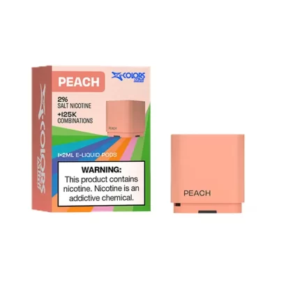 Zlabs Zcolors Mini Peach Pod - Nicotine Strength#Peach