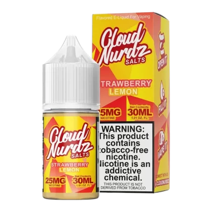 Cloud Nurdz TFN Salt Eliquid 30mL – Strawberry Lemon