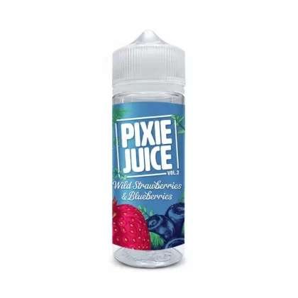 WIld Strawberry and Blueberry Shortfill By Pixie Juice Vol 2 100ml