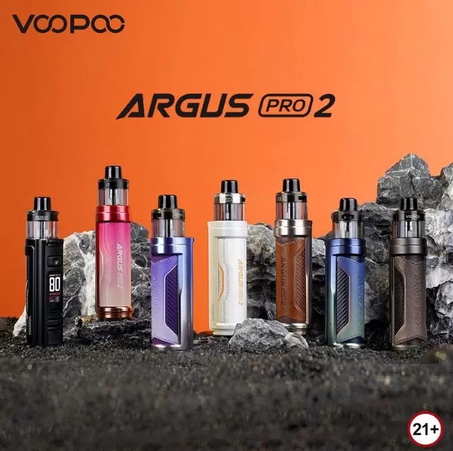 Voopoo Argus Pro 2 Pod Kit (80W) - Cocoa Brown - Image 2