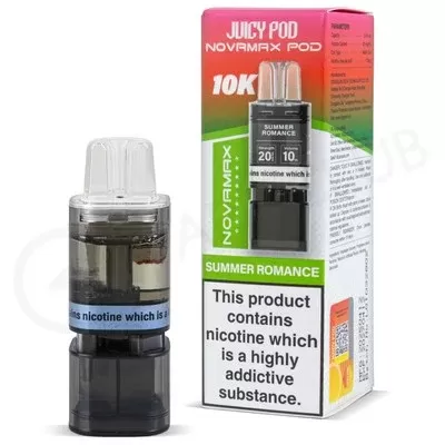 Summer Romance Juicy Pod Novamax 10K Refill Pack