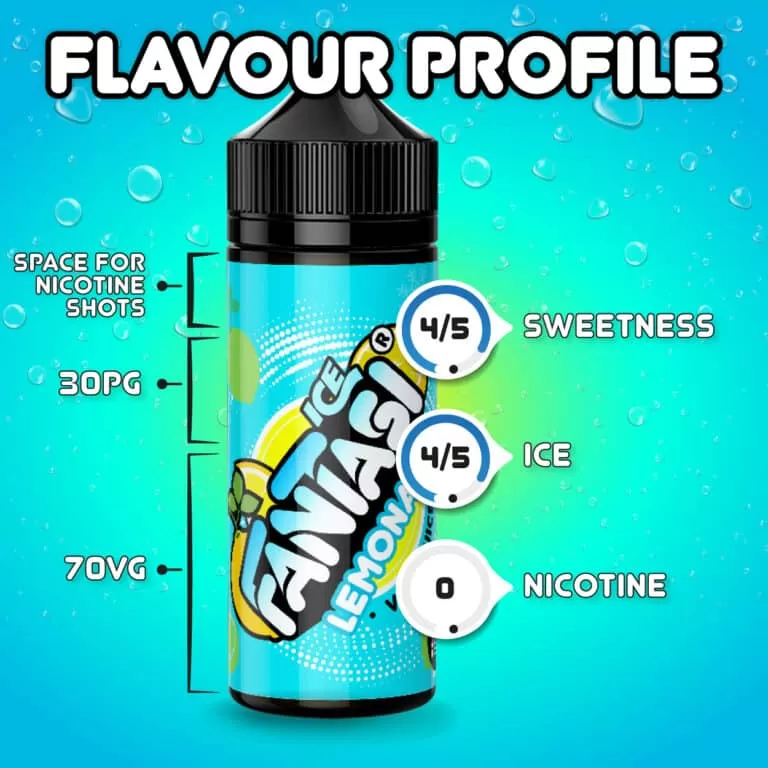 Lemonade Ice Fantasi E Liquid – 70%VG/30% PG - Vapestorm Co