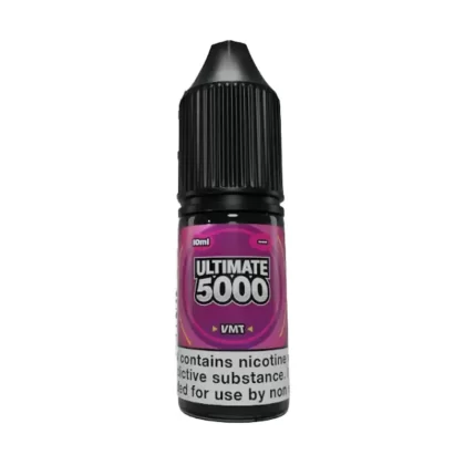 VMT Saltnic vape Juice by Ultimate 5000 - 10 Pack - Strength 5mg