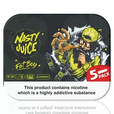Fat Boy E-Liquid by Nasty Juice – 5x10ml