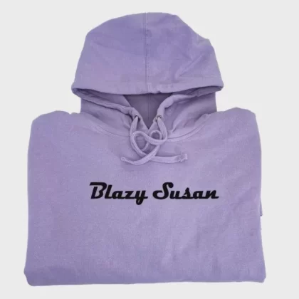 Blazy Susan | Purple Hoodie - Size#Small>Medium>Large>Extra Large