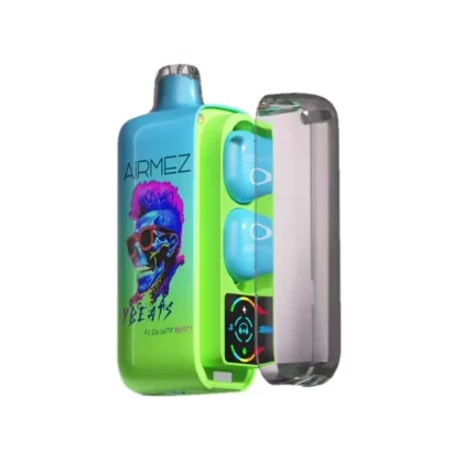 AiRMEZ Xbeats 40K Vape With TWS Earphones - flavors#Mr Blue>Sour Apple Ice>ALT Mint>Lemon Heads>Strawberry Watermelon Grape