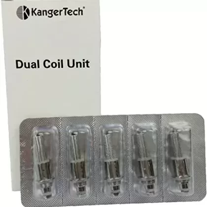 5PCS Kanger Replacement New Dual Coil -1.2ohm