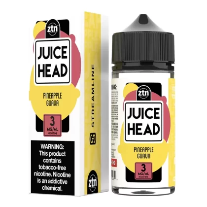 JUICE HEAD ZTN – PINEAPPLE GUAVA 100ML - Vapebazaar Pk