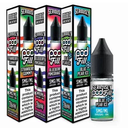 Doozy Vape Seriously Pod Fill Salt 10ml 5mg - Blackcurrant Citrus