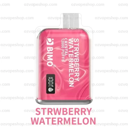 BIMO Crystal 12k Puffs- Strawberry Watermelon - Vape Store