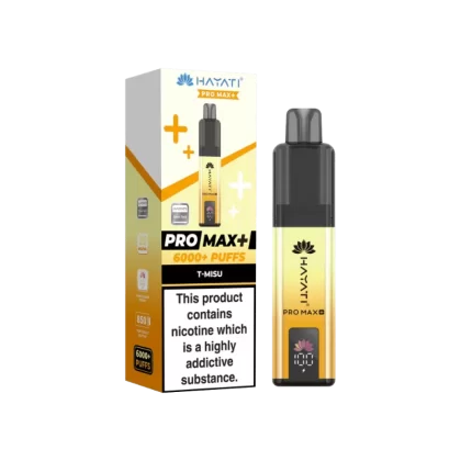 Hayati Pro Max Plus 6000 Puffs T-Misu