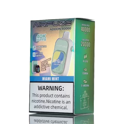 Airfuze Addon 40K Disposable Vape 40,000 Puffs - Vapejuice