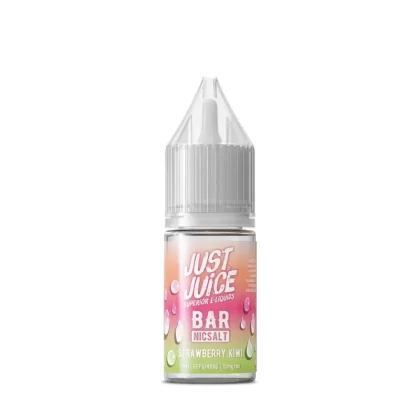 Strawberry Kiwi By Just Juice Bar Nic Salt 10ml - Nicotine Strength#5mg (Salt)>10mg (Salt)>20mg (Salt) (3115FA)
